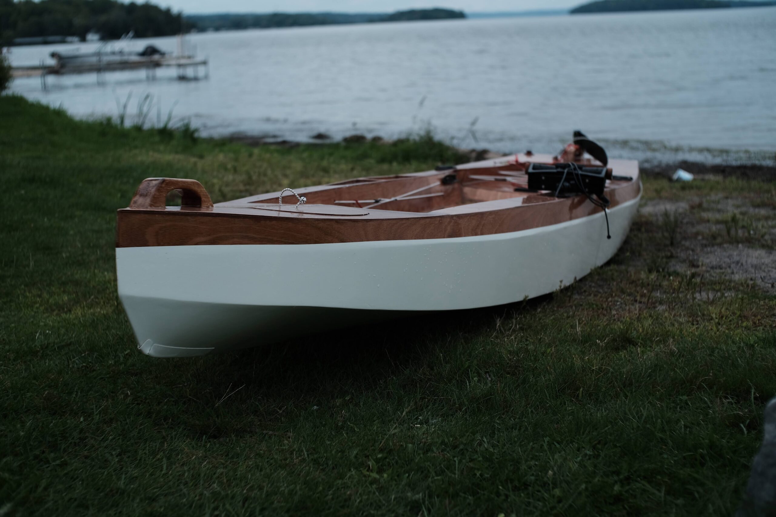 Completed Kayak – Naming her the Woodbie